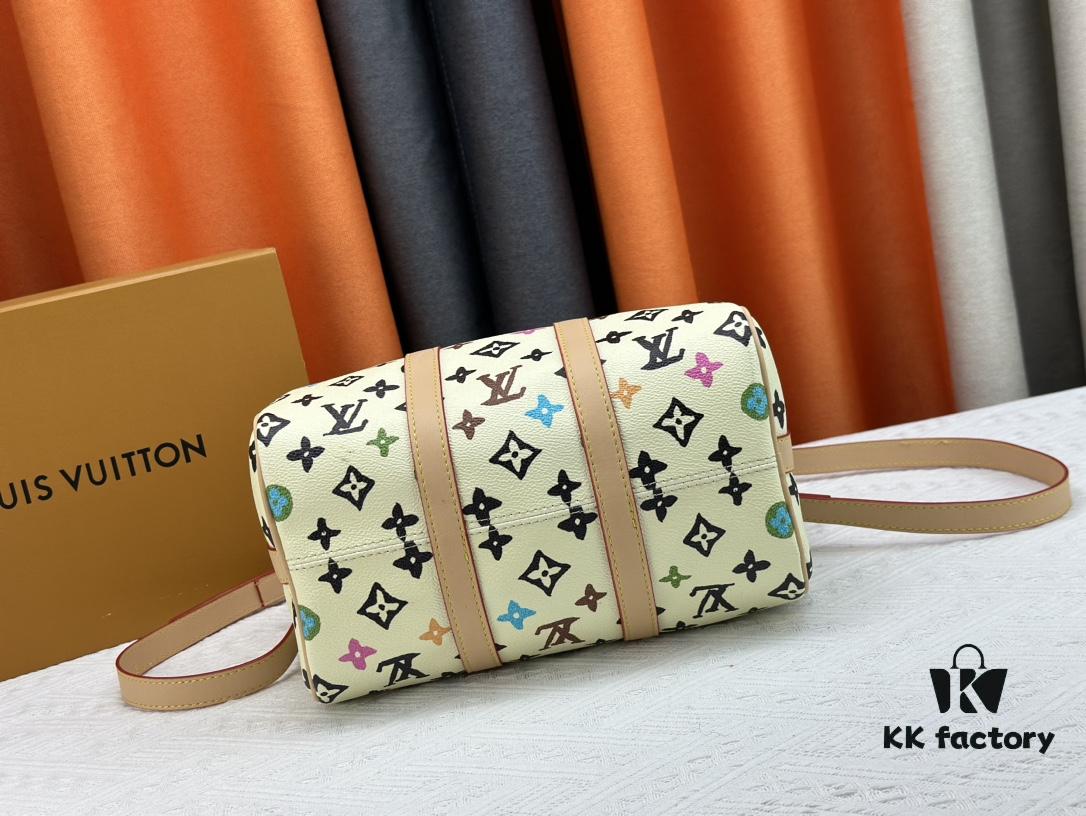 M24424 M24849 Monogram Eclipse Reverse Denim Keepall 25 Bag