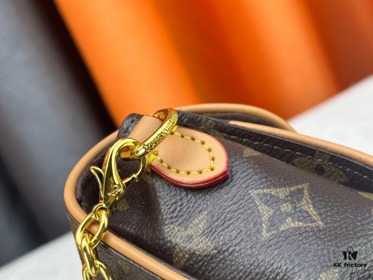 M13566 Pochette Camille Bag in Monogram Canvas