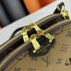 M12996 LV Half-Moon Double Zipper Handbag