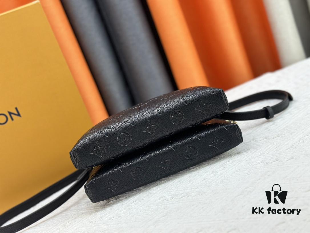 M12996 LV Crescent Double-Zip Handbag