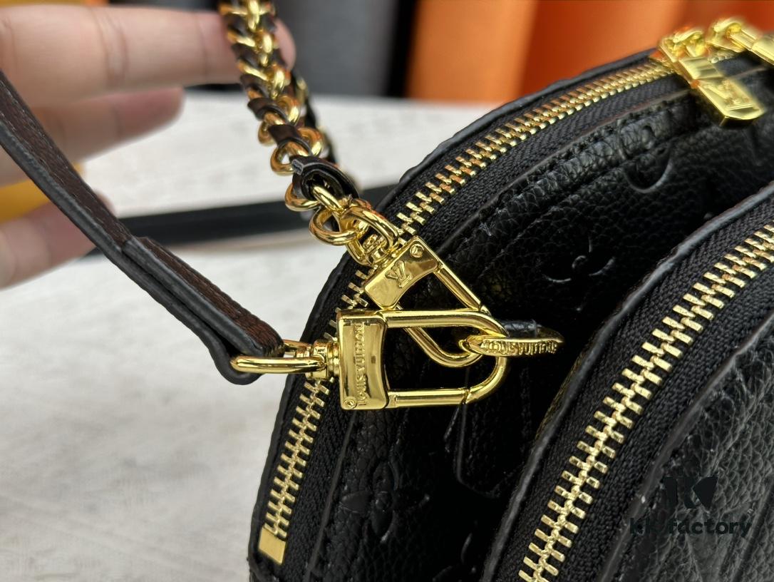 M12996 LV Crescent Double-Zip Handbag