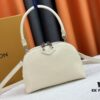 M12996 LV Crescent Double Zip Handbag