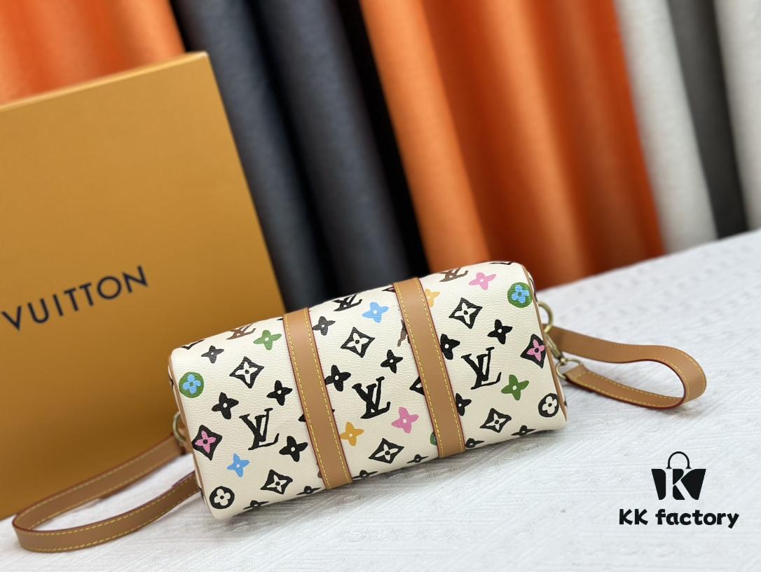 M24849 White Color Black Color Pillow Bag