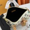 M24849 White Color Black Color Pillow Bag