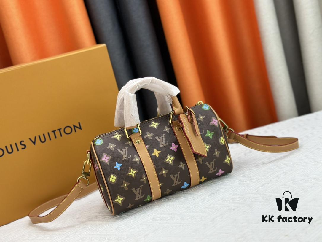 M24849 White Color Black Color Pillow Bag