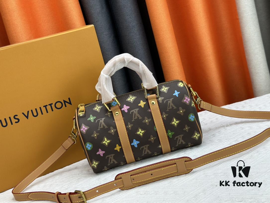 M24849 White Color Black Color Pillow Bag