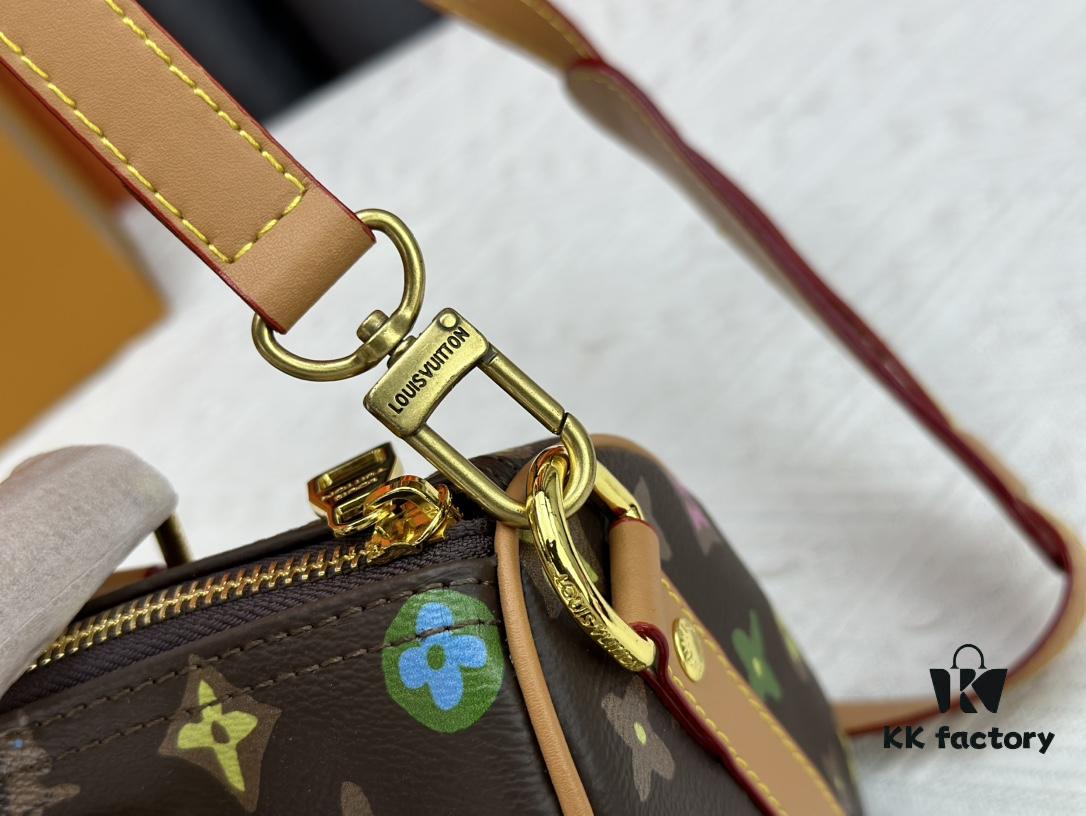 M24849 White Color Black Color Pillow Bag