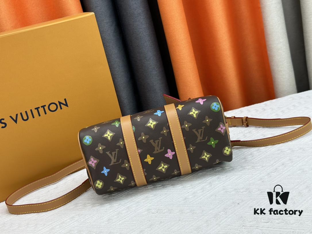 M24849 White Color Black Color Pillow Bag