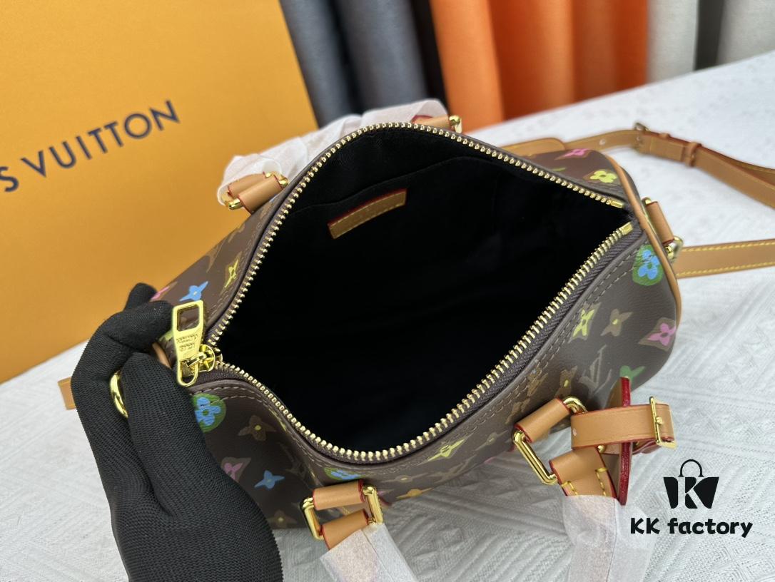 M24849 White Color Black Color Pillow Bag