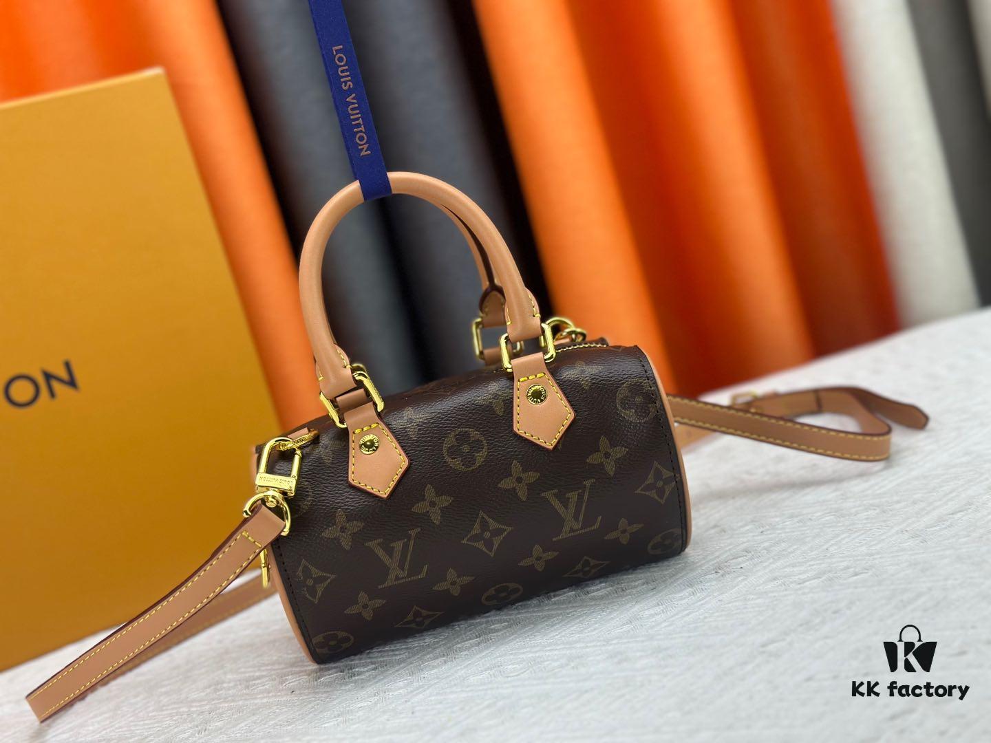 M13226 Louis Vuitton VVN Handle and Long Shoulder Strap Heart-Shaped Bag Adorably Charming with Enchanting Appeal, Size 18x11x10 cm
