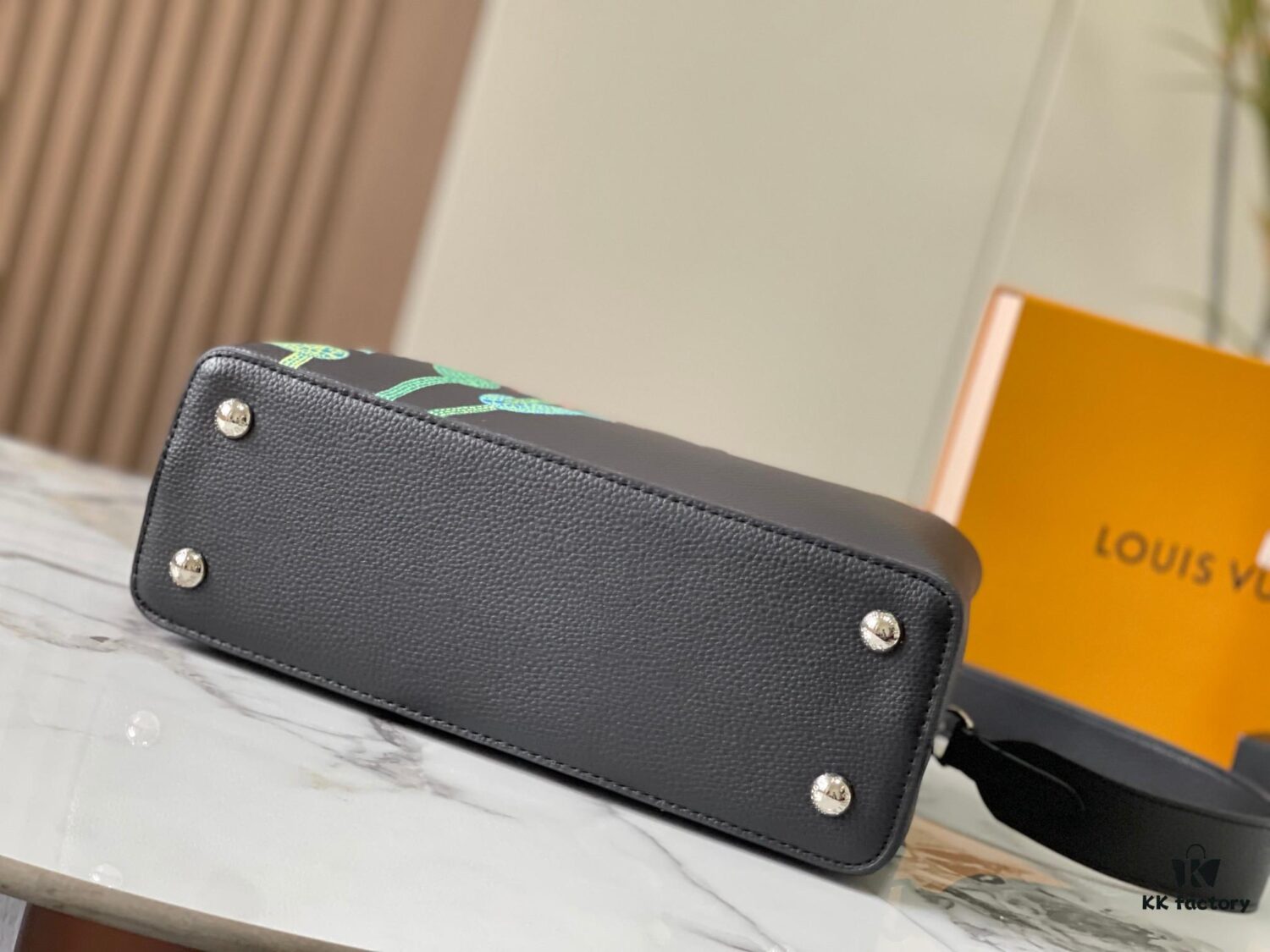 Upgraded Version M21756 LV x YK Capucines Medium Handbag