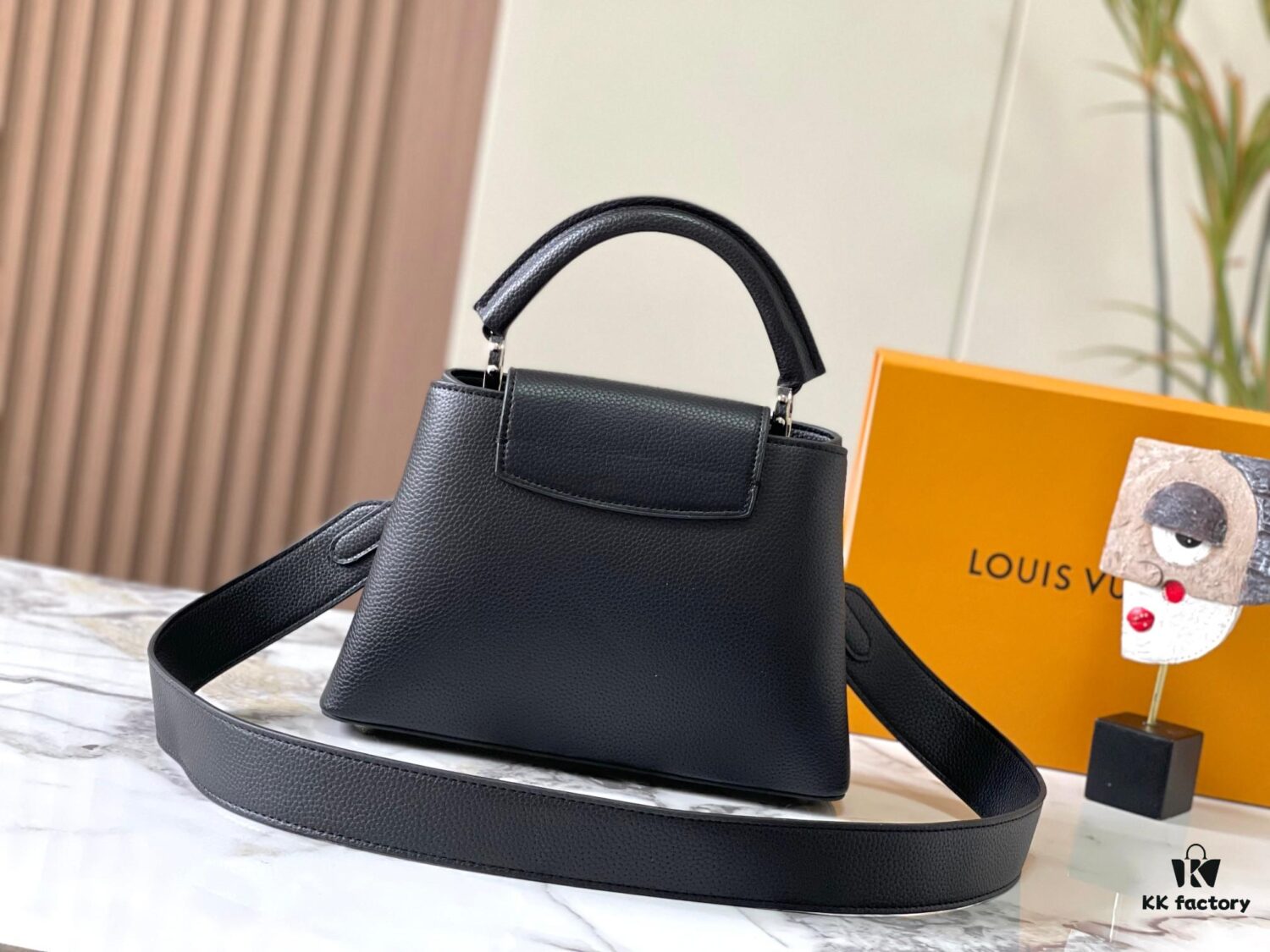 Upgraded Version M21755 LV x YK Capucines Small Handbag