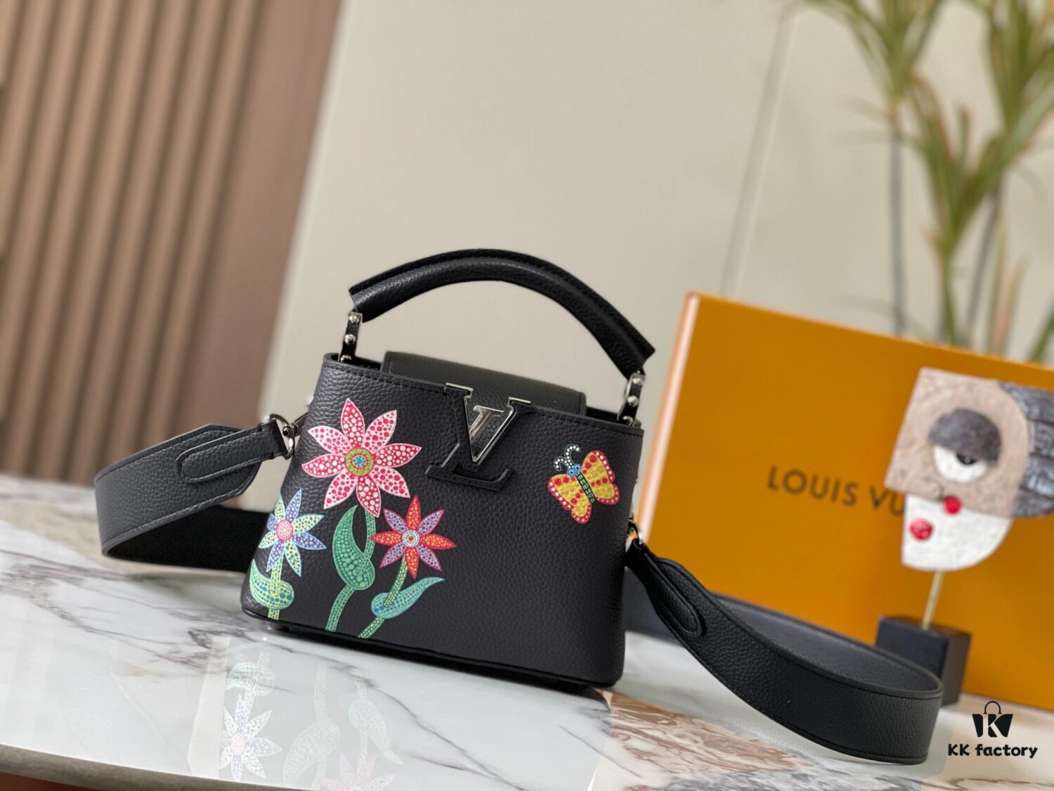 Upgraded Version M21754 LV x YK Capucines Mini Bag