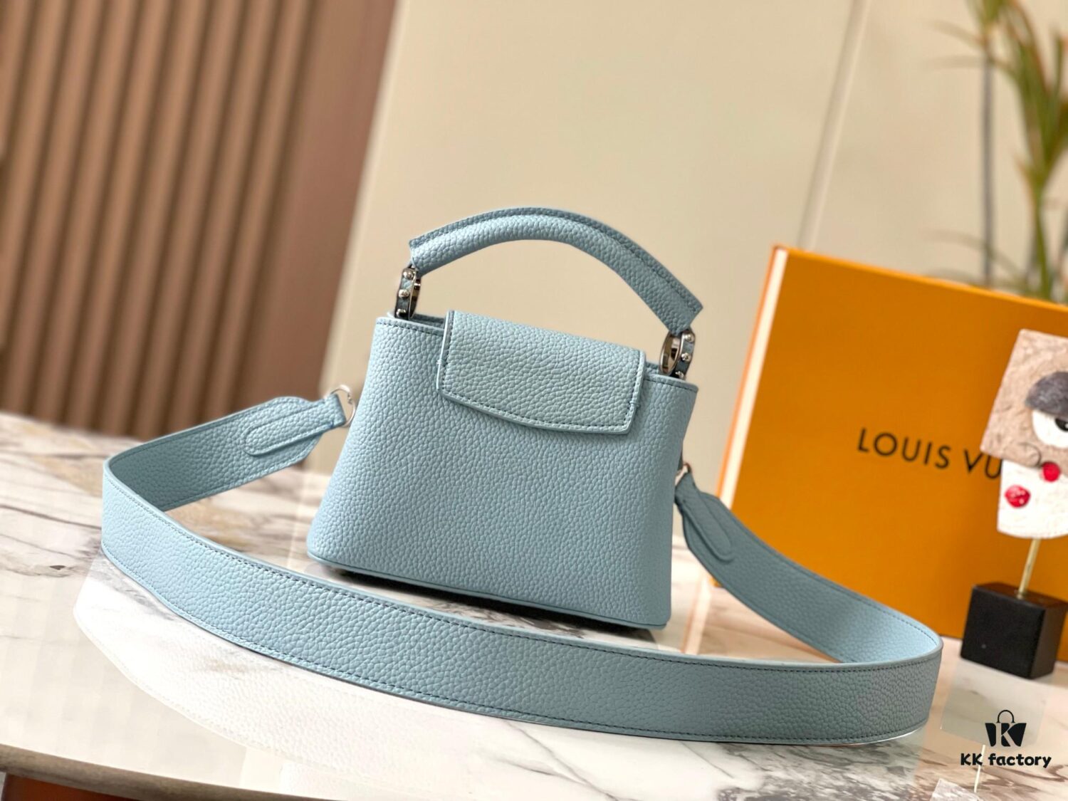 Upgraded Version M21754 LV x YK Capucines Mini Bag