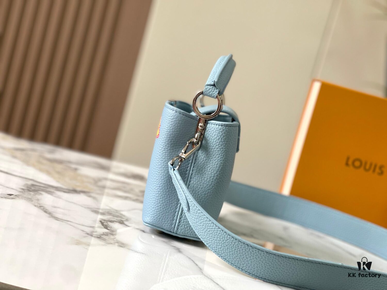 Upgraded Version M21754 LV x YK Capucines Mini Bag