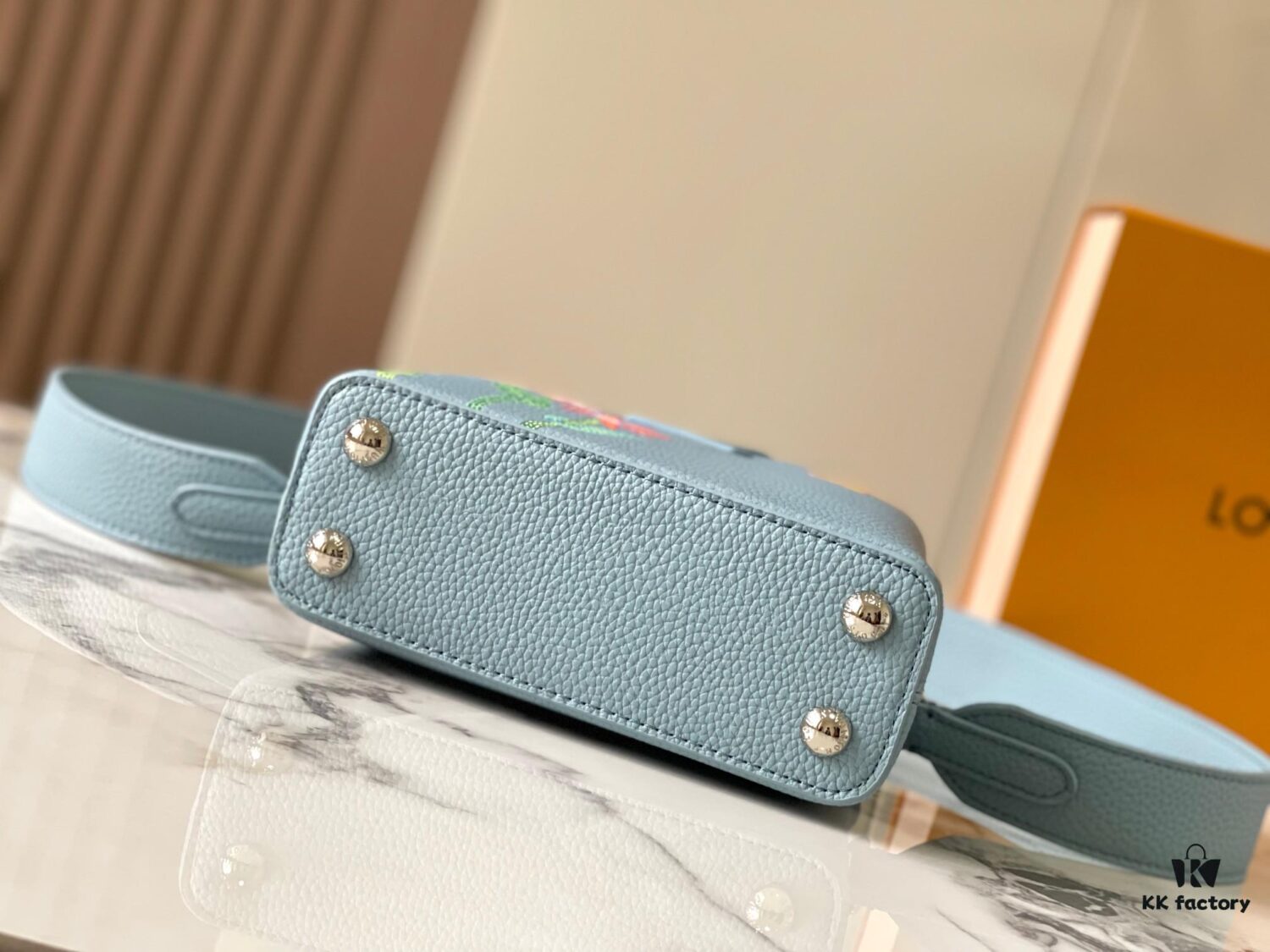 Upgraded Version M21754 LV x YK Capucines Mini Bag