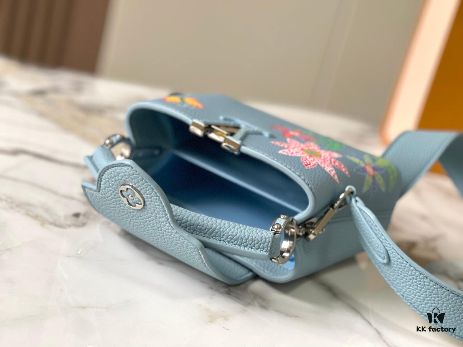 Upgraded Version M21754 LV x YK Capucines Mini Bag