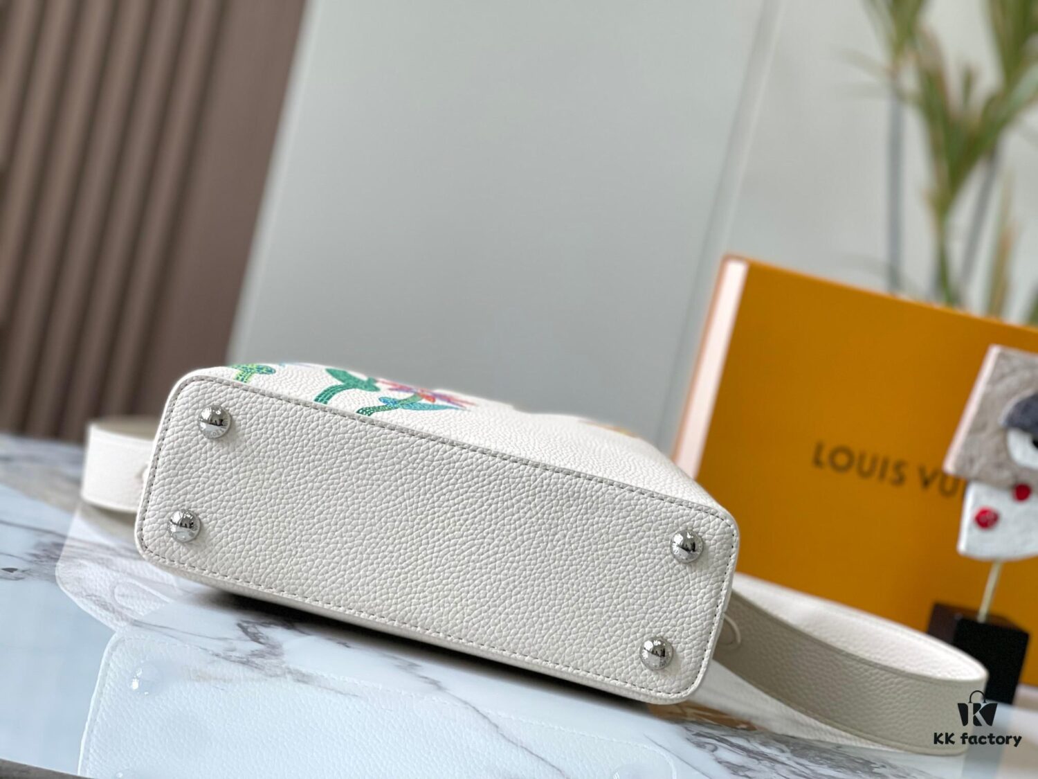 Upgraded Version M21755 LV x YK Capucines PM Bag