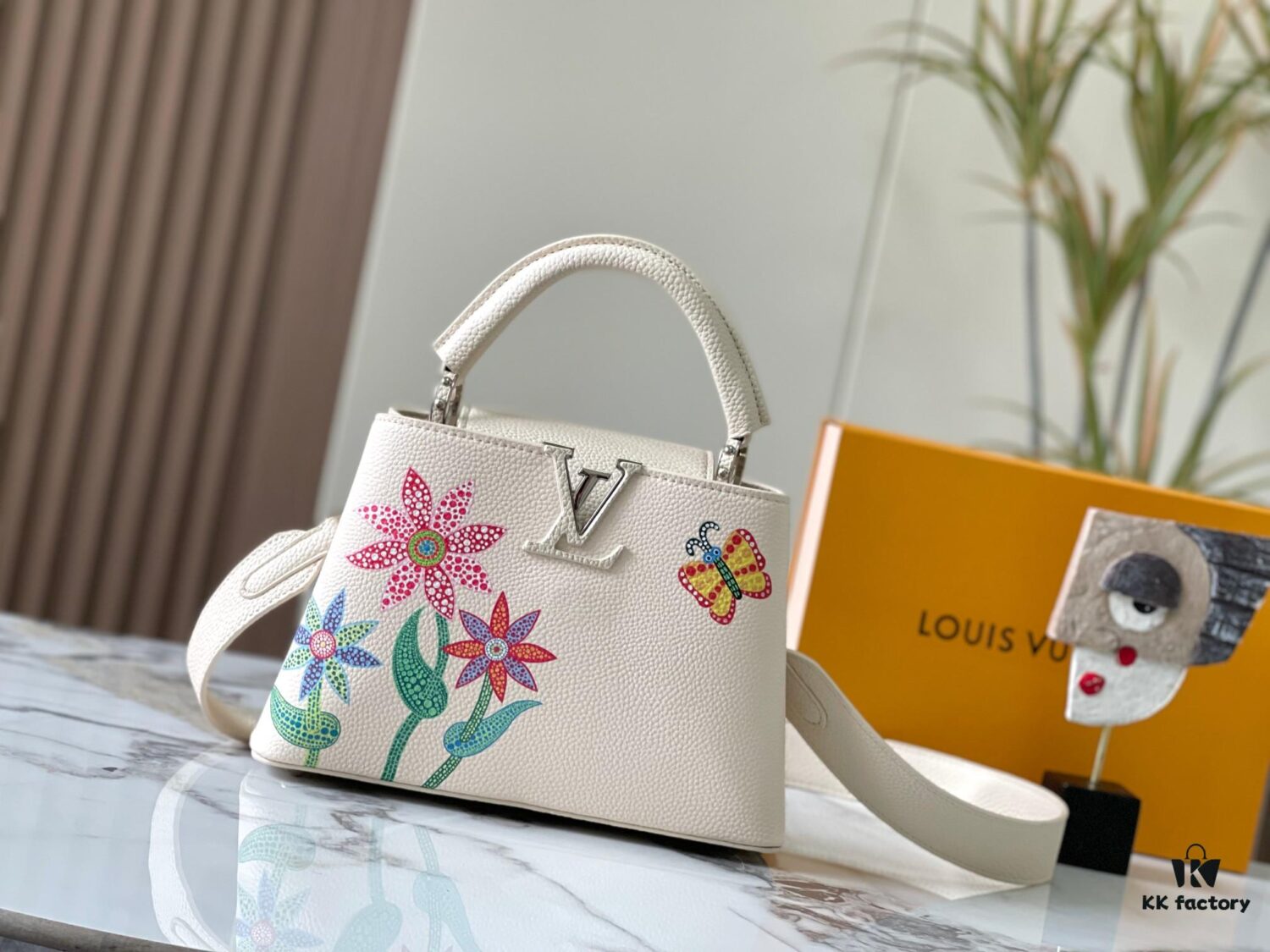 Upgraded Version M21755 LV x YK Capucines PM Bag