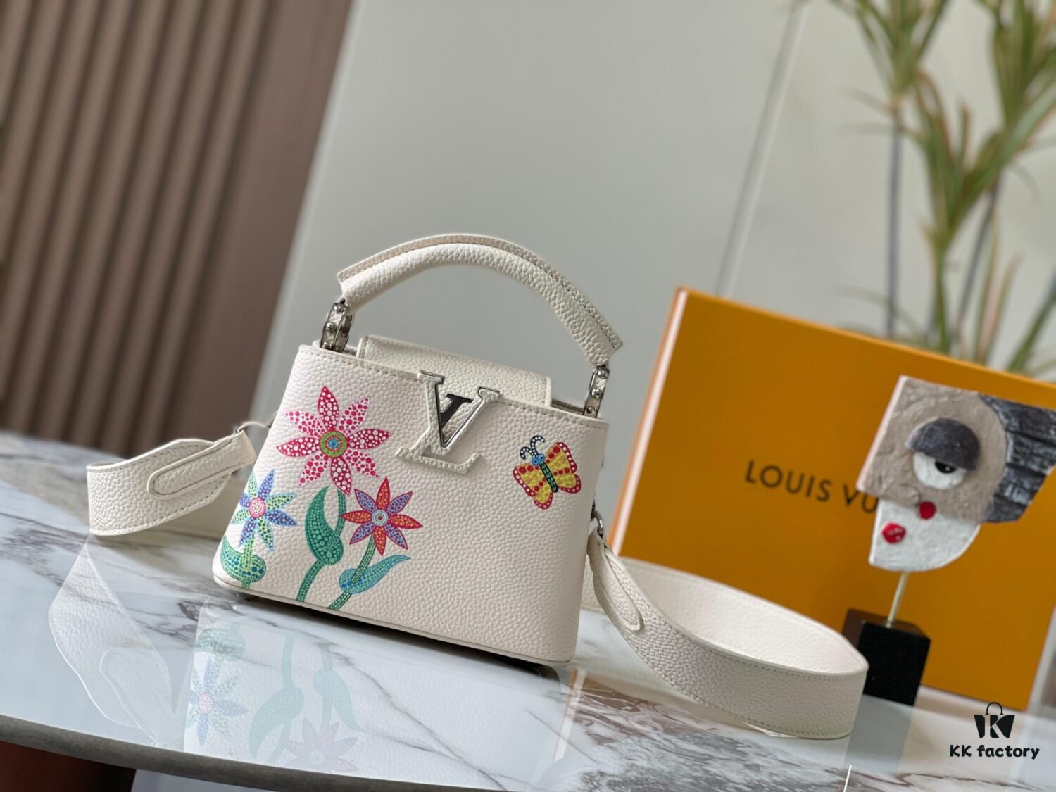 Upgraded Version M21754 LV x YK Capucines Mini Bag