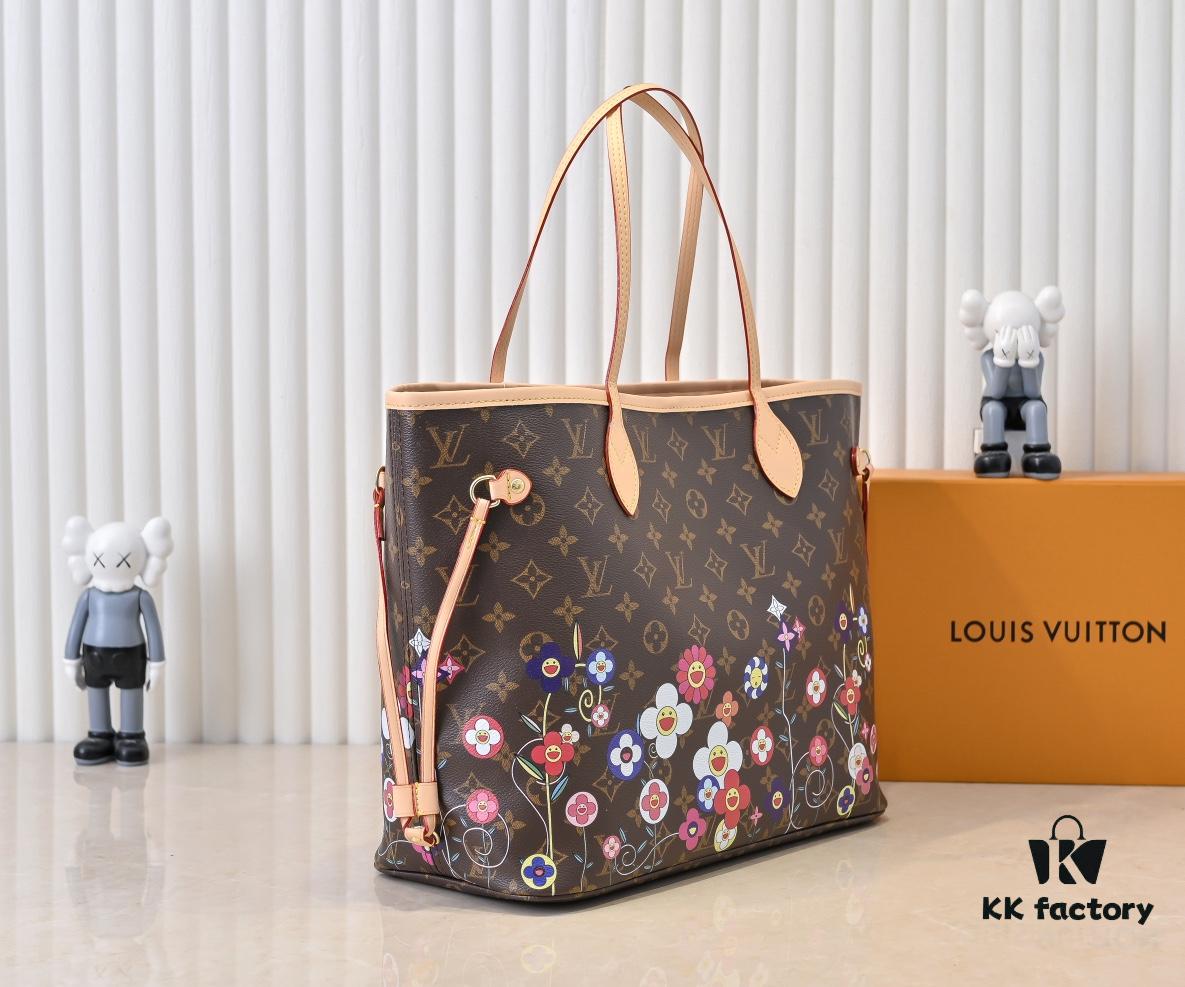 NEVERFULL MM Handbag M13271 40995 Monogram/ Sunflower (Takashi Murakami)