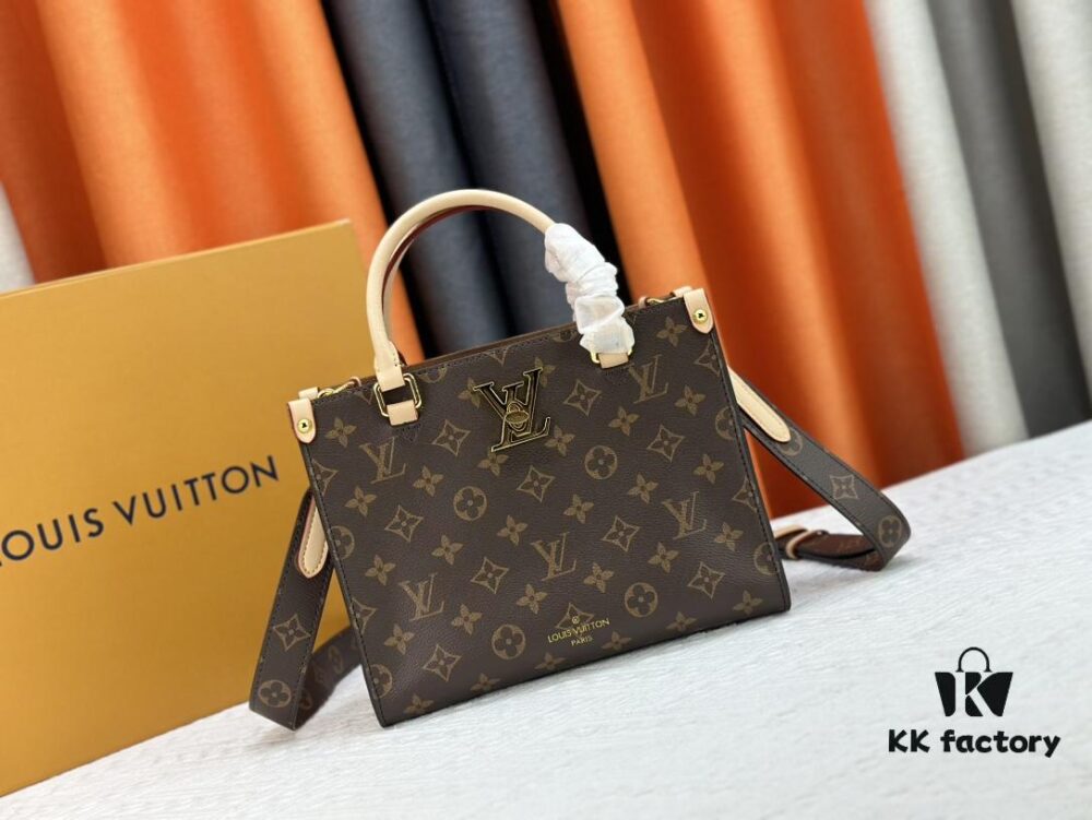 M22311 Black M23637 Beige Top-Quality Original Order Lock & Go Handbag