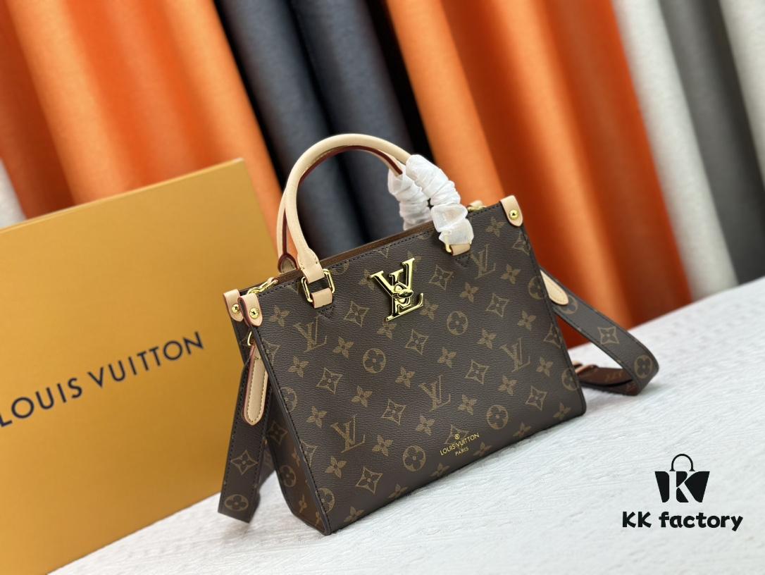 M22311 Black M23637 Beige Top-Quality Original Order Lock & Go Handbag