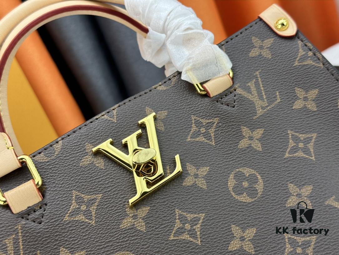 M22311 Black M23637 Beige Top-Quality Original Order Lock & Go Handbag