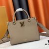 M22311 Black M23637 Beige Top-Quality Original Order This Lock & Go Handbag Expresses Contemporary Style Through Fashion-Forward Design and Refined Details