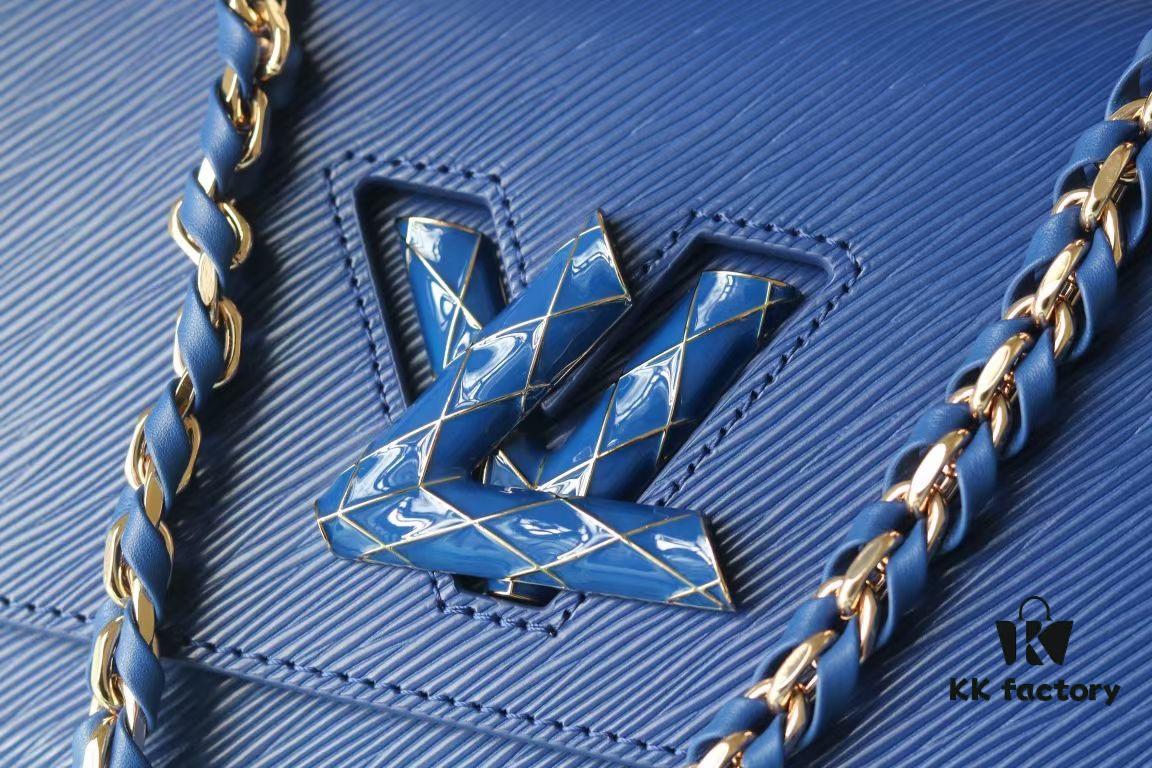 Top-Quality Original LV Twist Medium Handbag in Epi Grained Leather