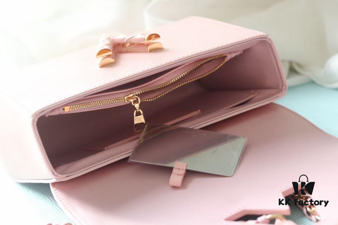 LV Twist Medium Handbag in Epi Grained Leather - Premium Quality