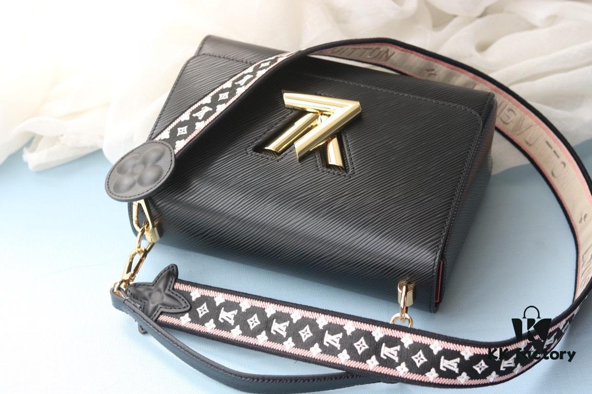 Top Quality Original Style 💪 Model No.: 50352/57049/57063/57050/50280/50282/50271 💪 Welcome to Compare with Others [Rose][Rose] Latest LV Twist Medium Handbag Crafted from Epi Leather