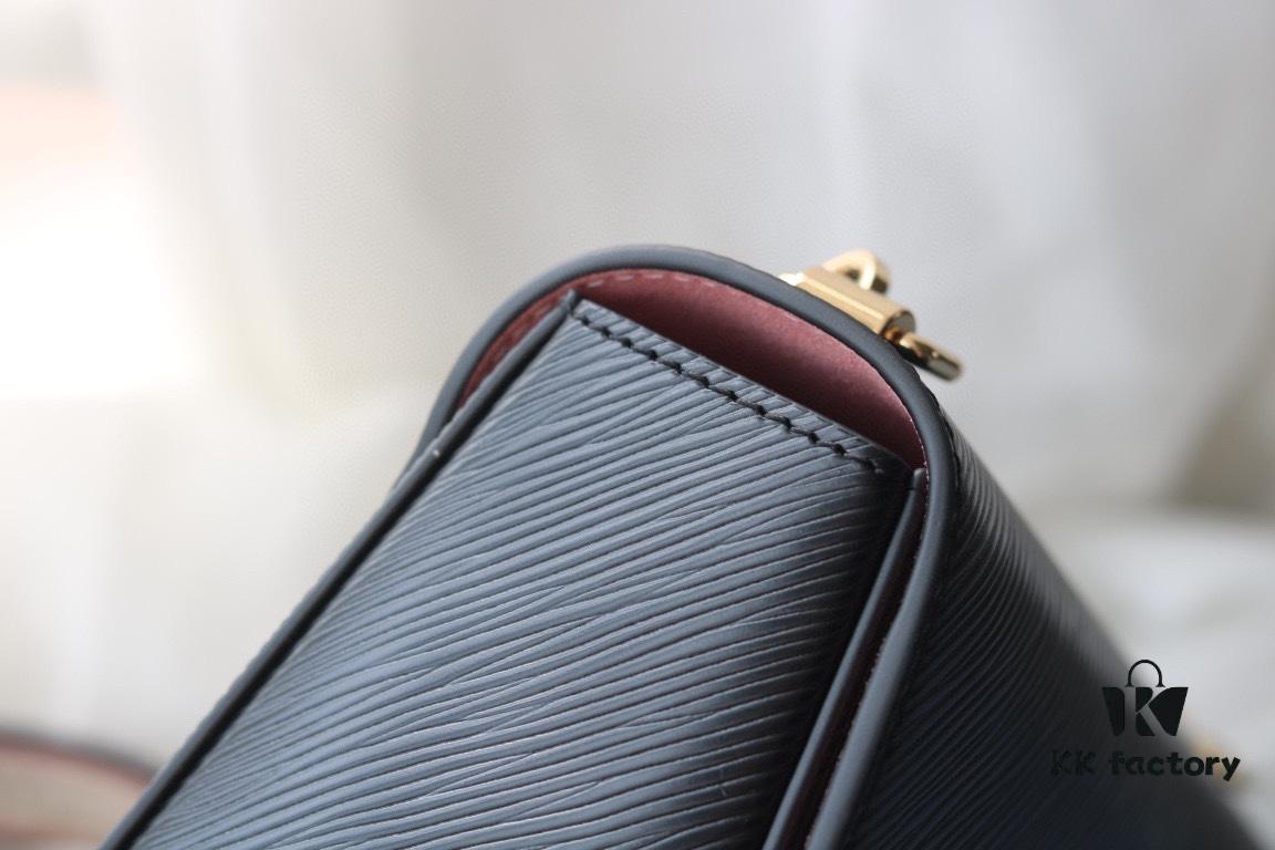 Top Quality Original Style 💪 Model No.: 50352/57049/57063/57050/50280/50282/50271 💪 Welcome to Compare with Others [Rose][Rose] Latest LV Twist Medium Handbag Crafted from Epi Leather