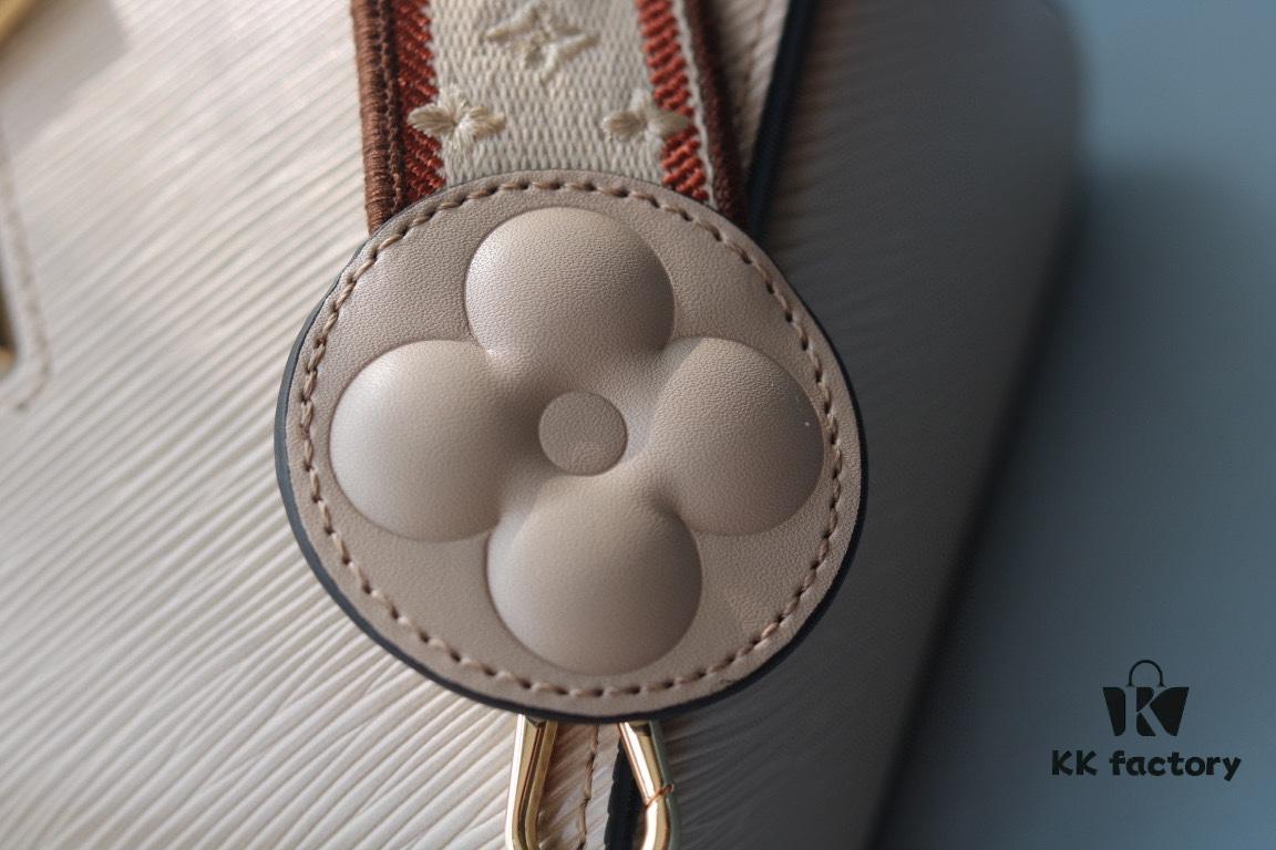 Top Quality Original Style: LV Latest Twist Medium Handbag in Epi Leather with Embroidered Strap