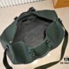 Guangzhou Batch Upgraded Original Version Model 24440 Green Embossed 41416 Keepall Bandoulière Travel Bag