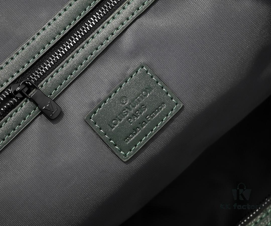 Guangzhou Batch Upgraded Original Version Model 24440 Green Embossed 41416 Keepall Bandoulière Travel Bag