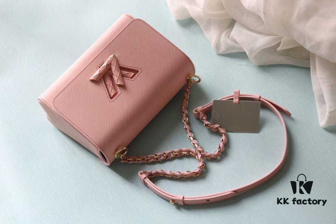 Top-Quality Original LV Twist Medium Handbag in Epi Grained Leather