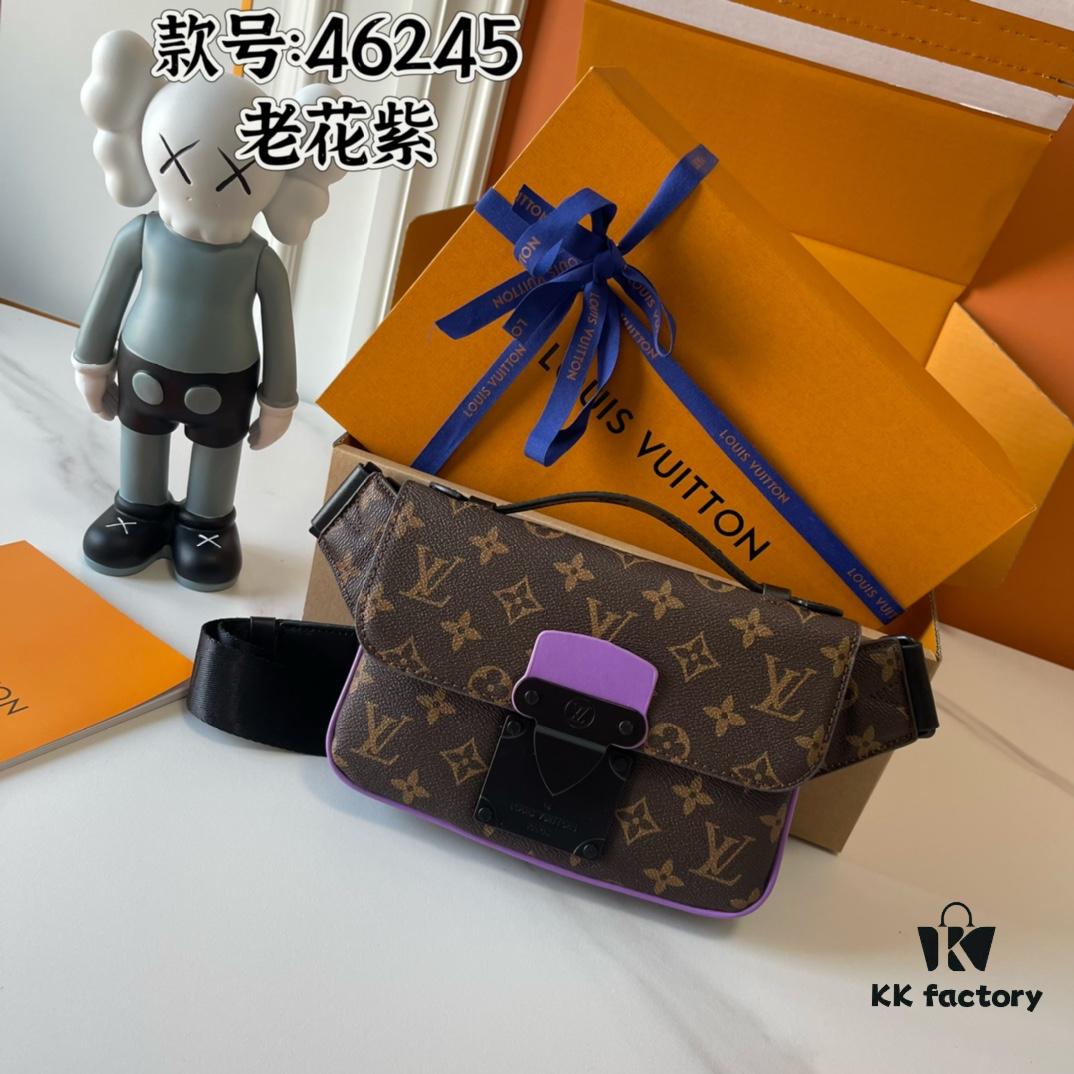 Upgraded Version 190 Official Website Latest M45807 M46245 M45864 M58487 S Lock Sling Waist Bag