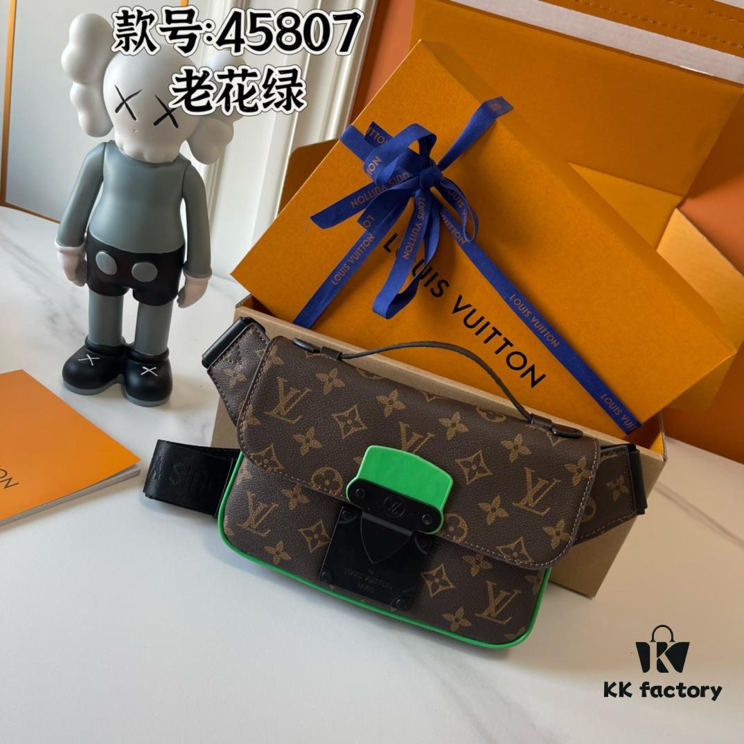Upgraded Version 190 Official Website Latest M45807 M46245 M45864 M58487 S Lock Sling Waist Bag