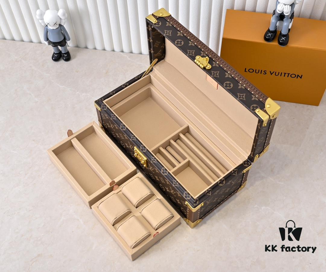 Guangzhou Top Quality Original M20209 Treasure Box [Exclusive Shoot, Upgraded Original Version] Watch and Jewelry Storage Case