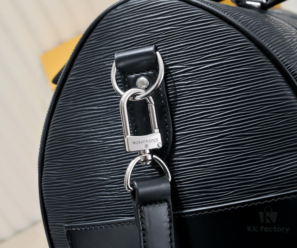 Authentic Shot Genuine Cowhide Supreme Keepall Travel Bag 45cm M41416 M53419 Super Popular🔥 LV x Supreme Collaboration