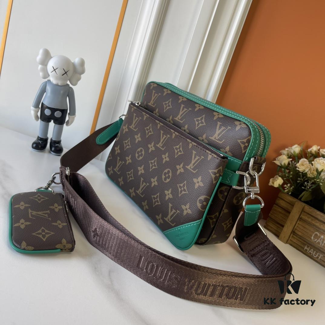 Upgraded M12766 M69443 M45320 New Men's Bag Triple Set Messenger Bag Series