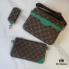 Upgraded M12766 M69443 M45320 New Men's Bag Triple Set Messenger Bag Series
