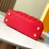 Upgraded M23998 Red Monogram Embroidered Floral Capucines Mini Bag