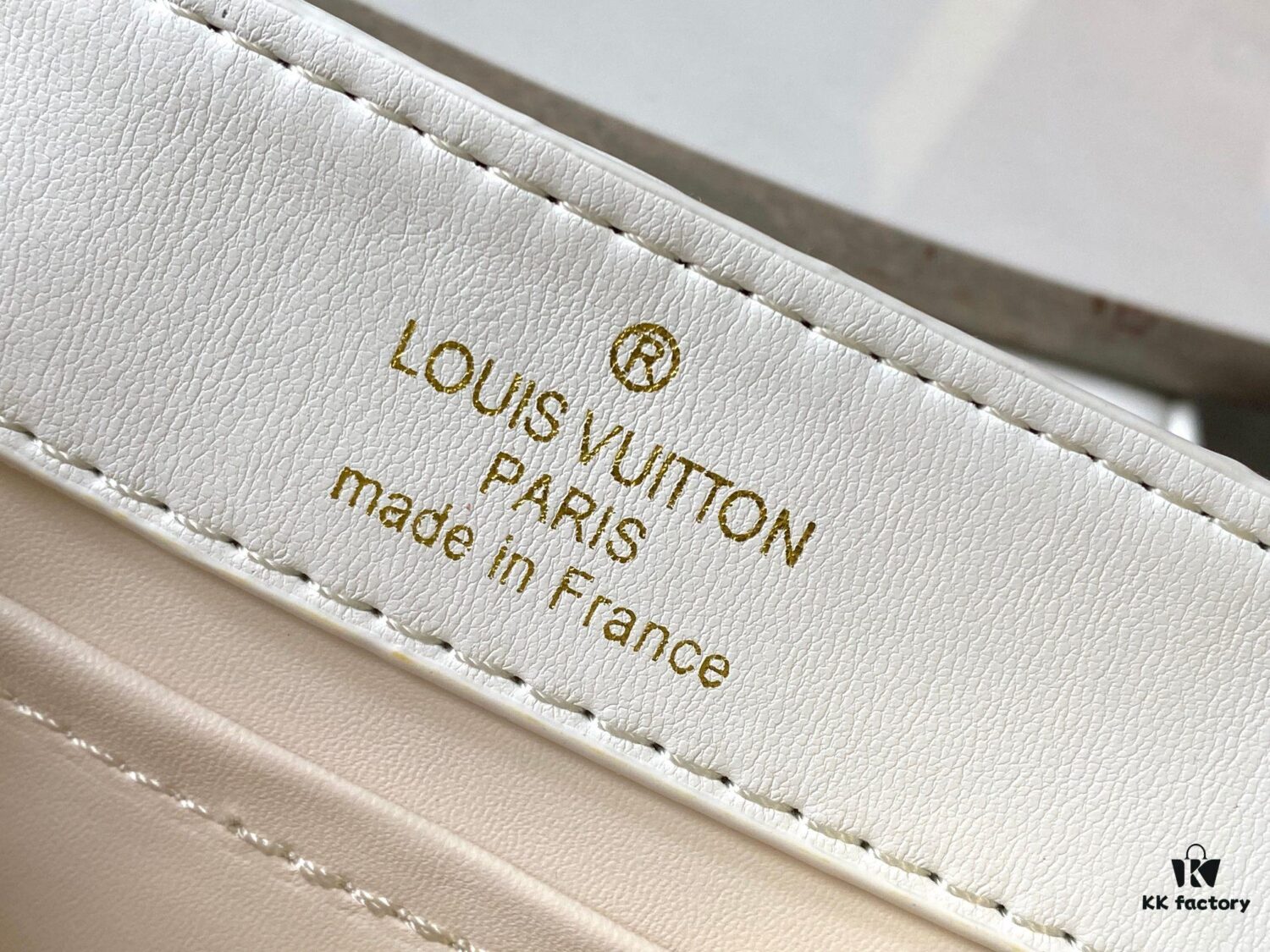 Upgraded M23998 White Monogram Embroidered Floral Capucines Mini Bag