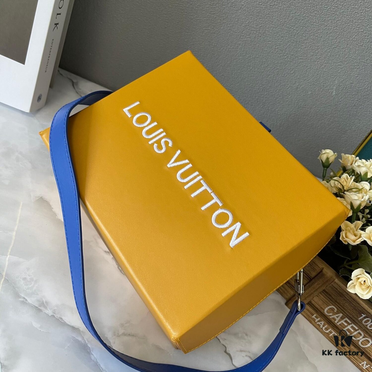 Upgraded Version Original 190 M24455 Blue Green Yellow Medium Shopper Handbag