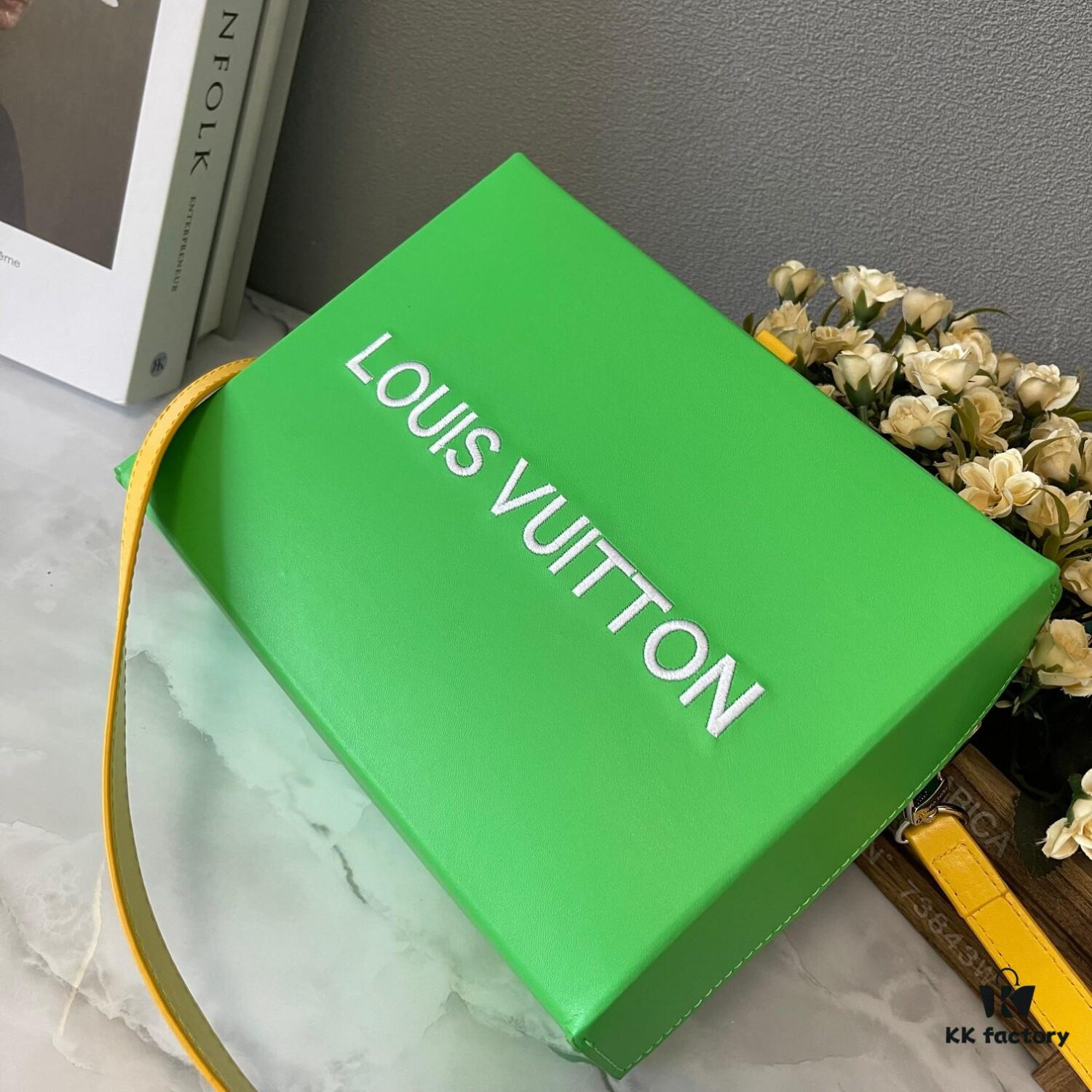 Upgraded Version Original 190 M24455 Blue Green Yellow Medium Shopper Handbag