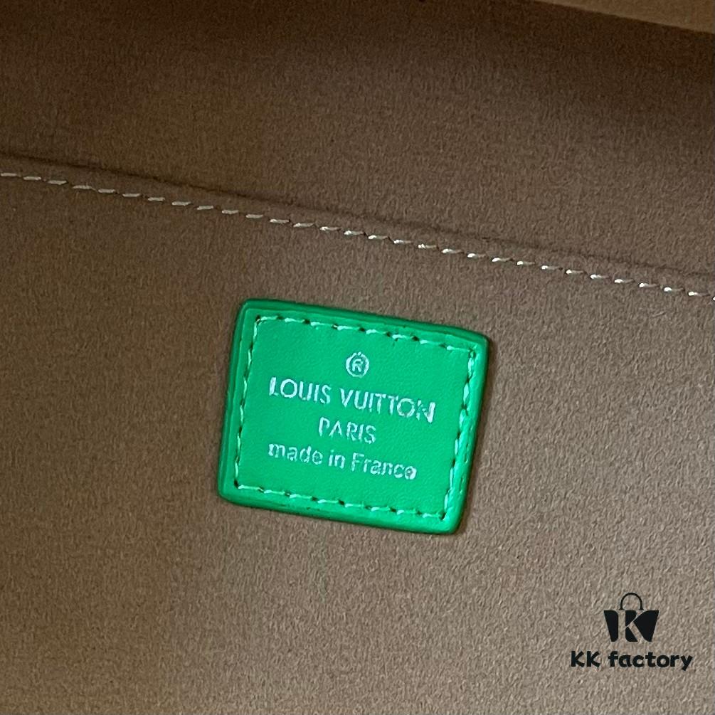 Upgraded Version Original 190 M24455 Blue Green Yellow Medium Shopper Handbag