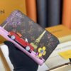 M81630. 👏👏Vivienne Holidays 2022 Collection Limited Edition Zippy Single Compartment Wallet, Showcasing Louis Vuitton's Travel Heritage
