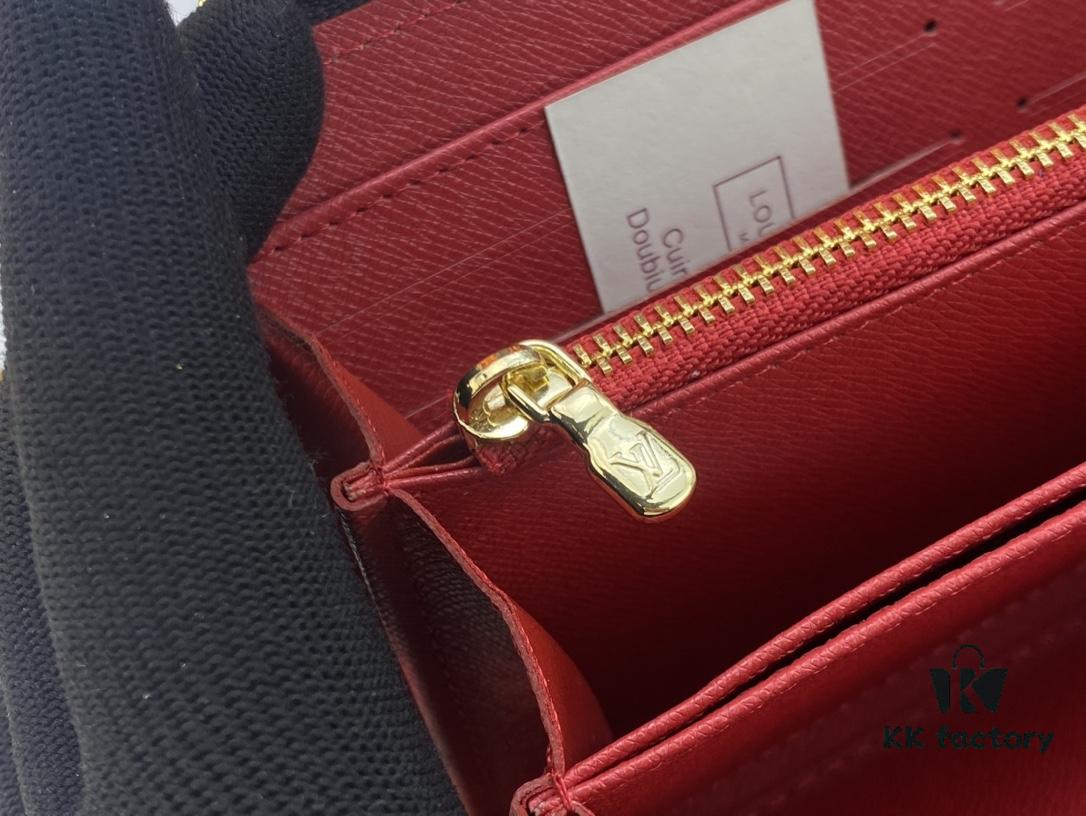 M81630. 👏👏Vivienne Holidays 2022 Collection Limited Edition Zippy Single Compartment Wallet, Showcasing Louis Vuitton's Travel Heritage